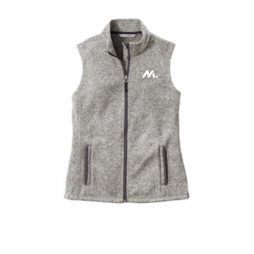 NAM Ladies Sweater Fleece Vest