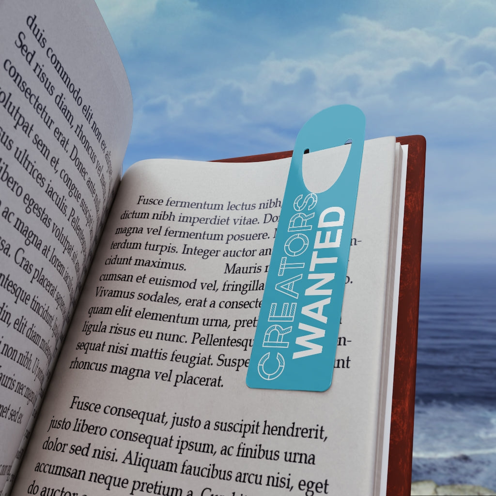 CW Aluminum Bookmark