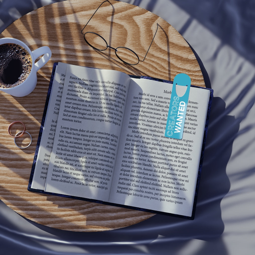CW Aluminum Bookmark