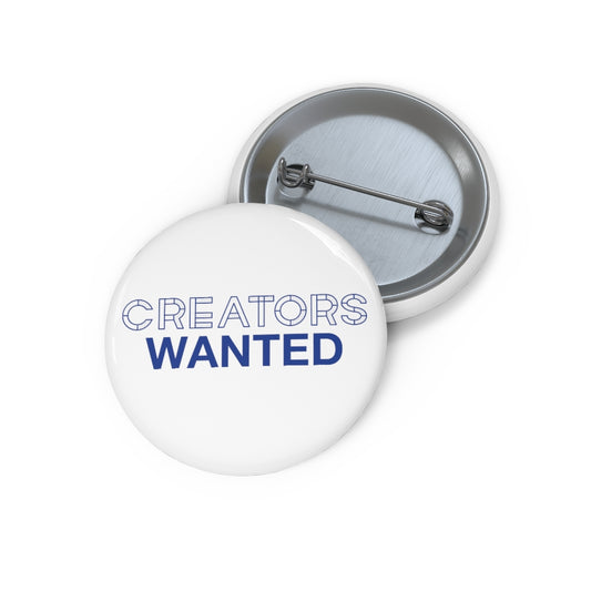 Creators Wanted Pin Buttons