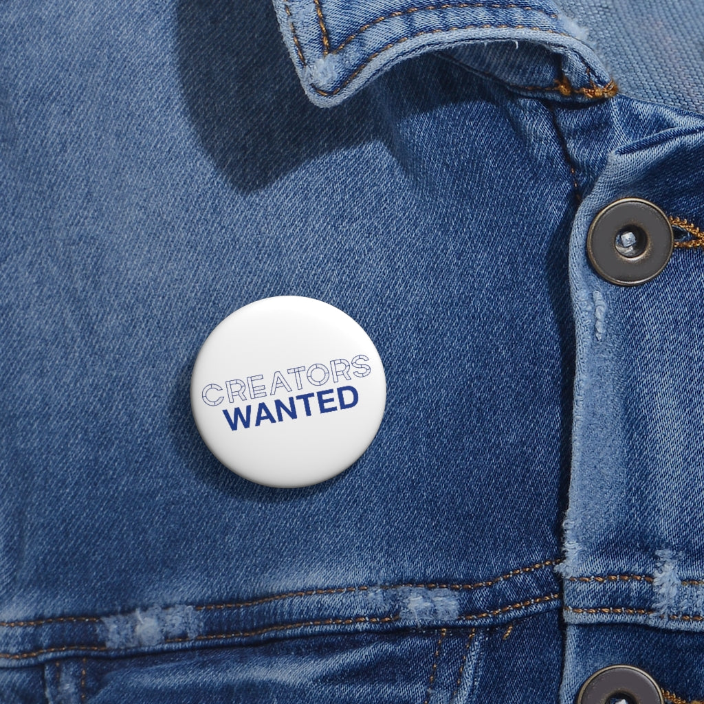 Creators Wanted Pin Buttons